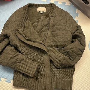 Banan republic zip sweater like new